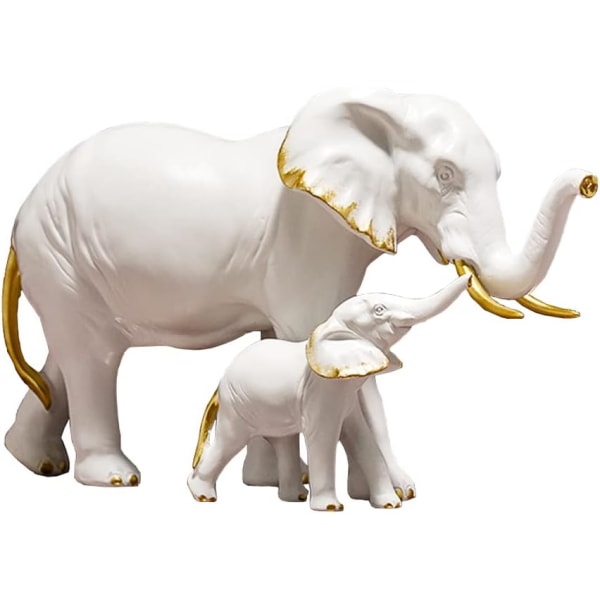 Elefant staty, vintage skulptur prydnad konstverk