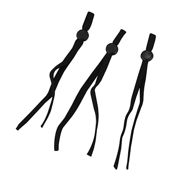 400 stk sy elastisk båndsnøre med justerbar spenne elastisk maske øreloop snor øremuff tau