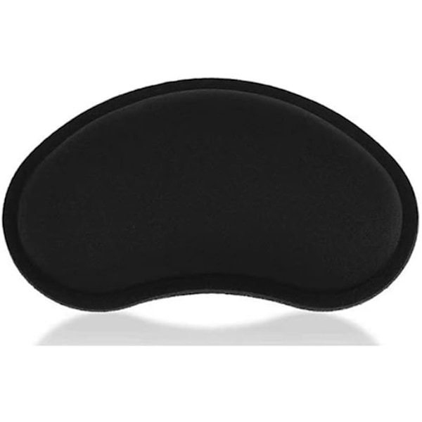 1 st handledsstöd för mus handledsstöd med minnesskum ergonomiskt för att lindra handleden svart dynset handledsstöd för mus