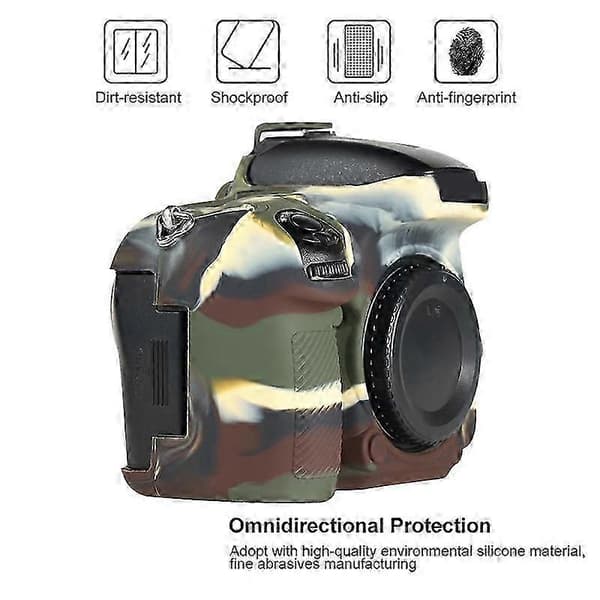 Myk silikonbeskyttelse for Nikon D600 / D610