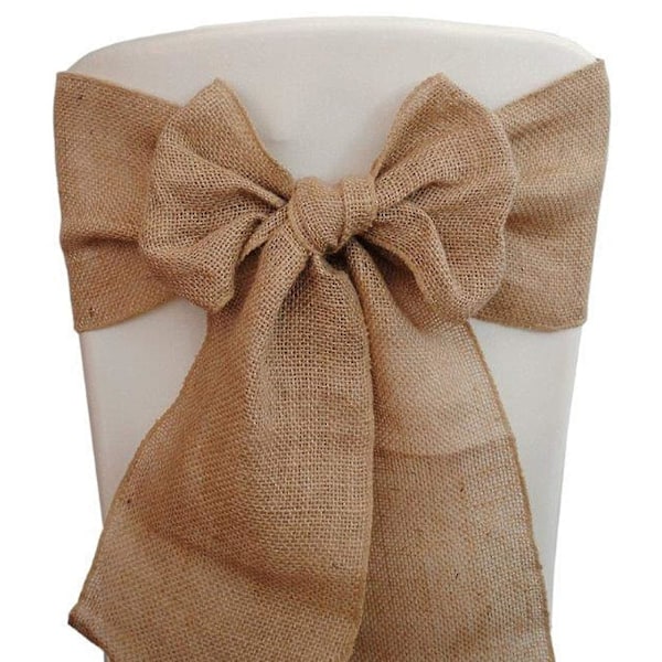 15 cm bred hessian stoff - rustikk båndrull for gaver, dekorasjon, DIY, håndlagde håndverk, 10 meter