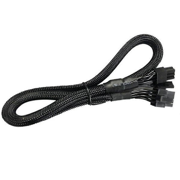 2 kpl 8-nastainen - 8-nastainen (6+2) Pcie Vga Virtalähdekaapeli Flex 1 kpl Pcie 6-nastainen uros - 4 Sata Virtalähde