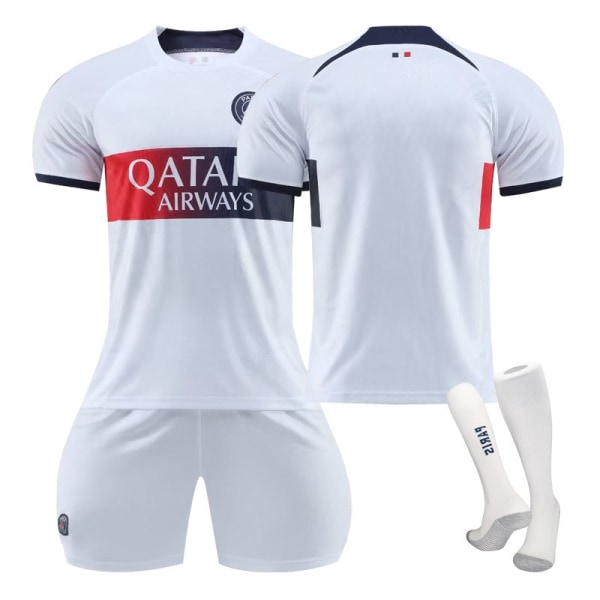 2324 Paris bortetrening voksen dress jersey sportsdrakt fotballdrakter for menn og kvinner No number XL