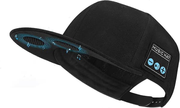 Hatt med Bluetooth-høyttaler Justerbar Bluetooth-hatt Trådløs Smart Høyttalerhette