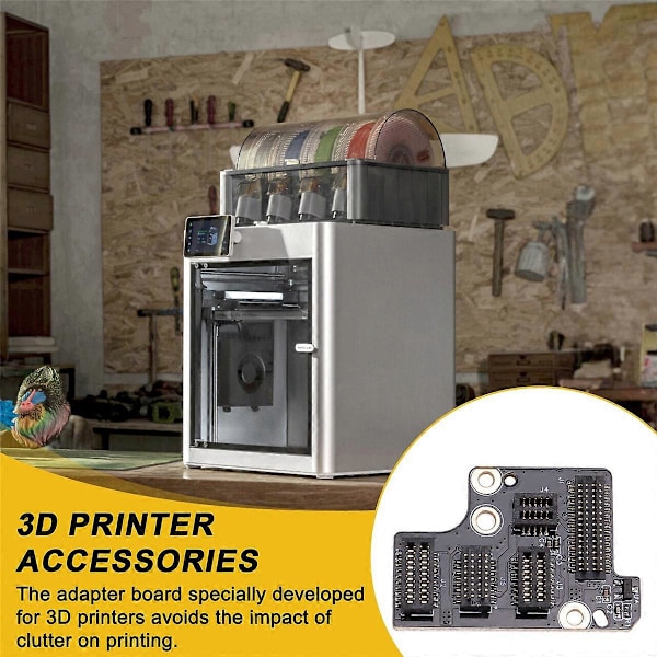 Til Bambu Lab 3D Printer til P1P Ekstruder Adapterplade til P1 Serien 3D Printer Tilbehør