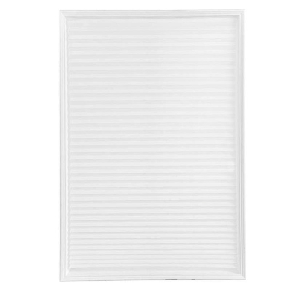 Selvklæbende plisségardiner halv mørklægning vinduer gardiner til køkken badeværelse altan persienner til kaffe/kontor vindue Hot-SIZE,FARVE: 60X180cm,Hvid