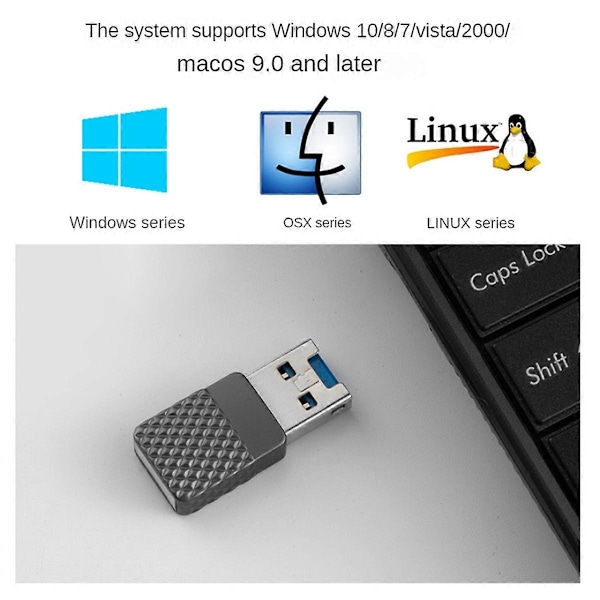 USB 3.0 Minneskortläsare Adapter TF Kortläsare för Kort/TF Kortläsare Adapter PC Dator Laptop