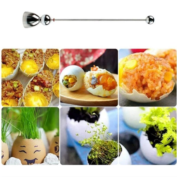 Egg Topper, Egg Cutter Tightened by Durable Stainless Steel Screw with