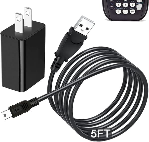 2025 Seneste Model Væg USB-Oplader til Texas Instruments Lommeregnere USB Strøm- & Datakabel til TI-84-Plus, TI-84 Plus C Silver Edition