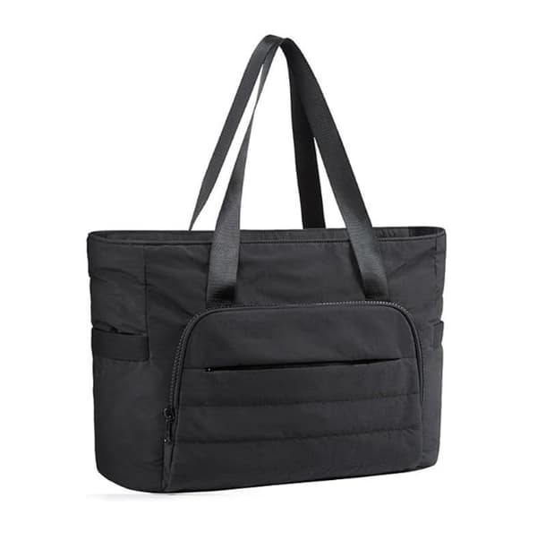 Rejsetaske til kvinder, weekendtaske, håndbagage, sort