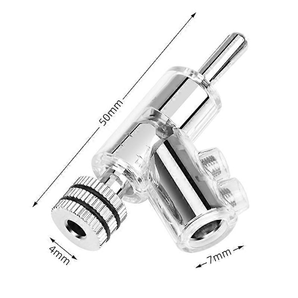 4 stk. Hifi Låsbar Højttalerkabel Bananstik Connector Audio Forstærker Højttalerledning Connector