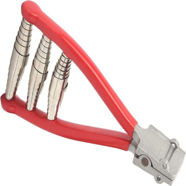 Badminton Tennis Racket String Clamp - Wide Head Starting Clamp with 3 Springs for Stringing Work