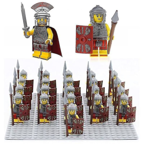 21st/ set Roman Military Centurion Soldiers Minifigures Army Toys Collection Kids