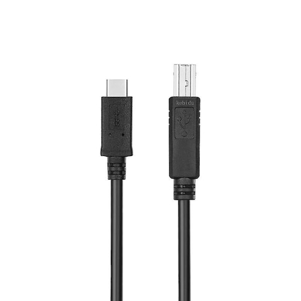 USB Typ C till USB Typ B Datakabel för Pioneer DJ DDJ-RB-kontroller