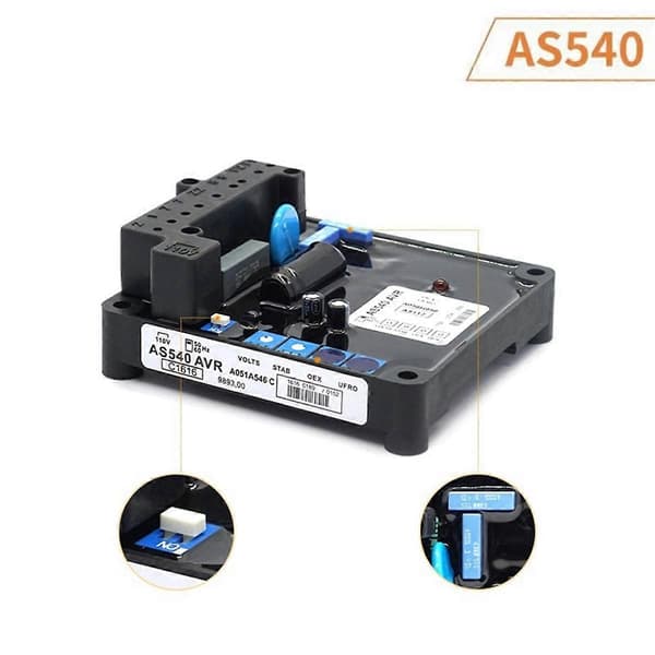AS540 AVR børsteløs generator automatisk spenningsregulator