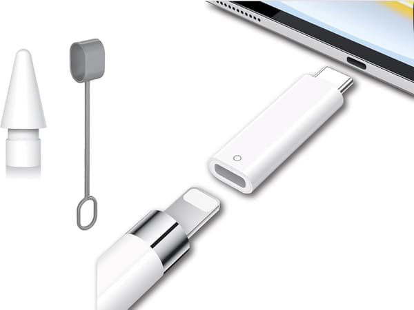 2025 Seneste Model USB C til Lightning Adapter Opladningsdongle-stik til iPad 10. Generation, Han USB-C til Hun Opladeradaptere + B