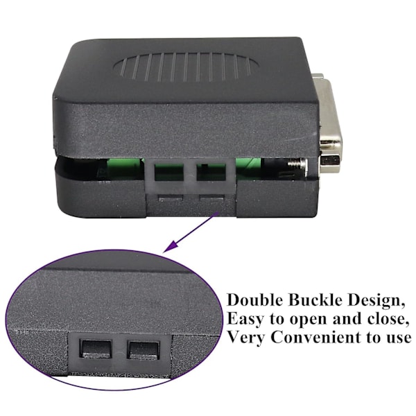DB25 Hun Breakout Board Connector DB25 Lang Bolte 2 Række Hun 25-bens Loddefri Serial Port Adapter til Terminal Connector Skilt