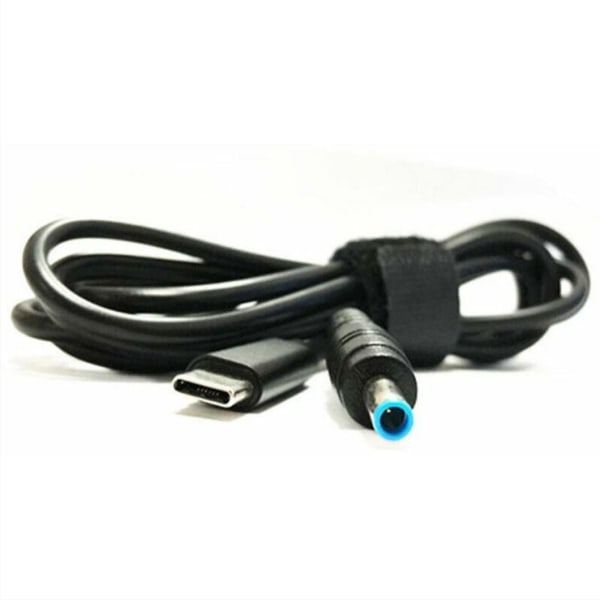 USB Type-c Pd strømadapter til DC 4,5x3,0 jack ladekabel for HP bærbar PC