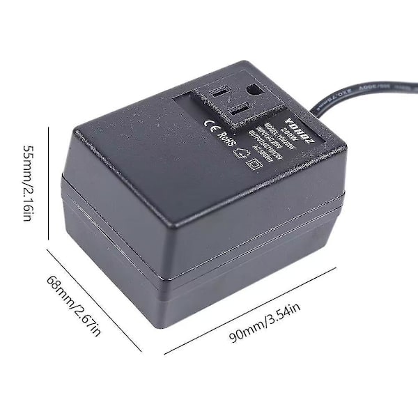 Spänningsomvandlare 220v-110v Transformator-yvan