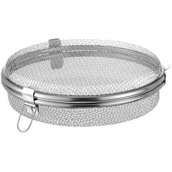 Rustfrit opvaskemaskine kurv metal opvaskemaskine opbevaringskurv rund mesh kurv