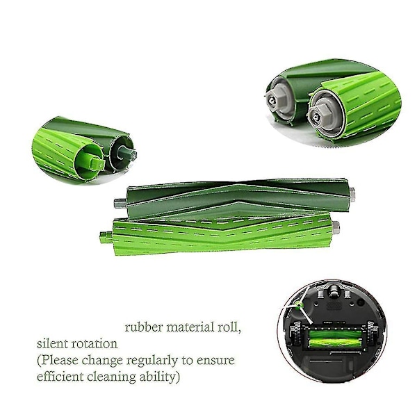 iRobot Hovedbørstevals for iRobot Roomba I7 E5 E6 I-serie robot