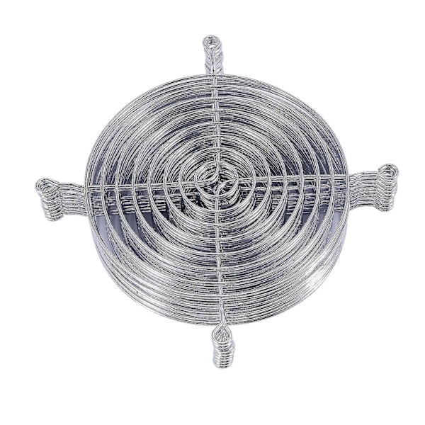 10 stk. Computer Pc Køleventilator Netdæksel Metal Ventilatorbeskyttelse -120mm-haoyi