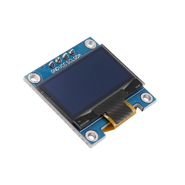 0,96 tum IIC I2C Seriell GND 128X64 OLED LCD LED Display Modul SSD1306 för Arduino Kit