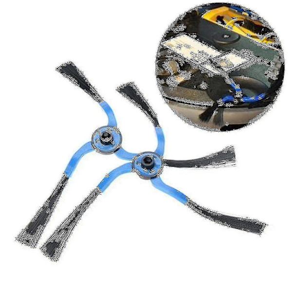 2 stk. Sideskørster til Navibot Robot Sr8845 Sr8855 Sr8895 Sr8980 -rm72vr Støvsuger Reservedele