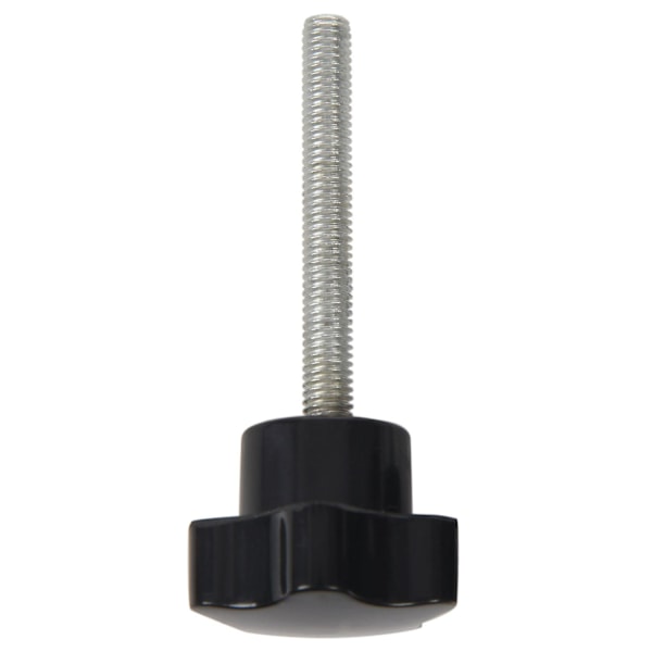 6 stk M6 x 50 mm låsende stjerneformet plasthode mannlig gjengeknappgrep