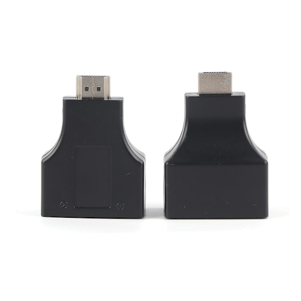 HDMI til dobbelt port RJ45 netværkskabelforlænger af Cat 5e & 6 1080P 3D HDTV computer-YM