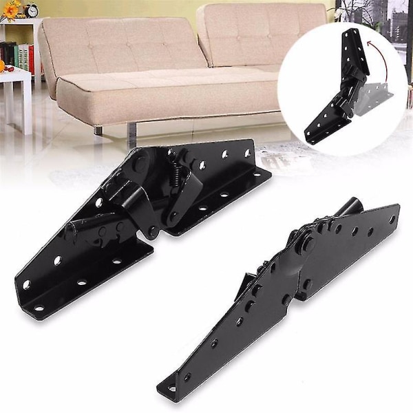 Adjustable furniture hinge, folding bed, lazy sofa joint, 3-position angle mechanism, bracket, 2 sets