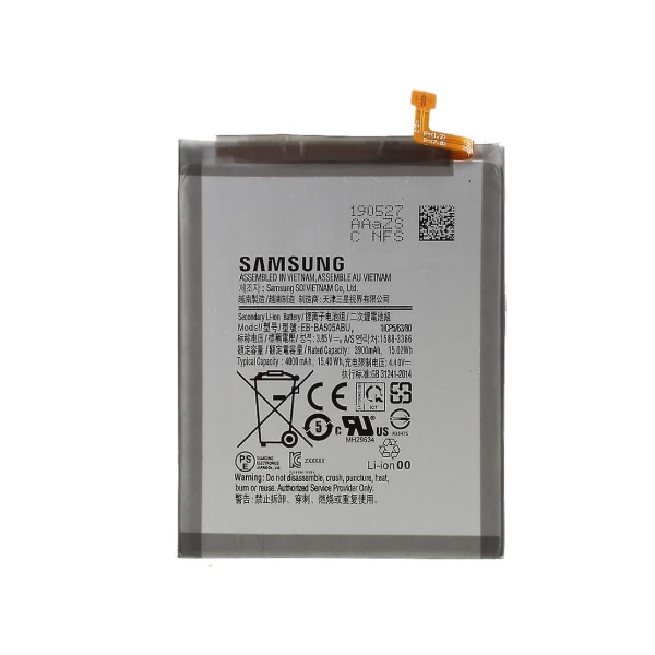 EB-BA505ABU 3900mAh batteribyte för Samsung Galaxy A50