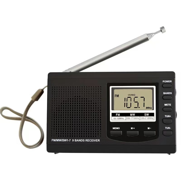 Radio 310 eldre radio c liten fullbånds bærbar
