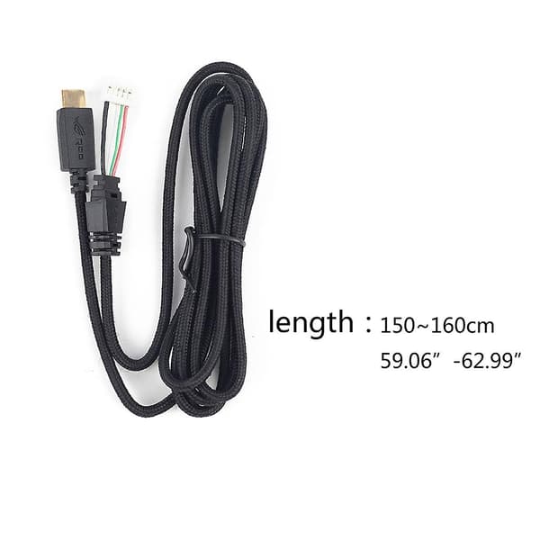 Hörlurskabel Audio Line för  Rog för Delta Usb-c Headset