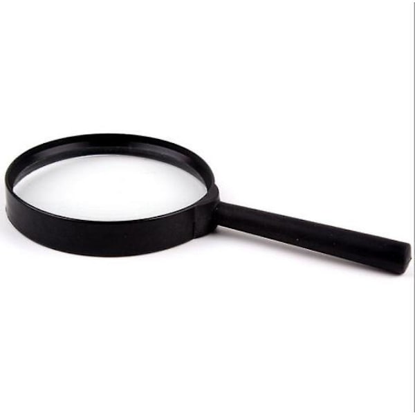 Handhållen förstoringsglas - 5x förstoring, läshjälp, 7,5 cm
