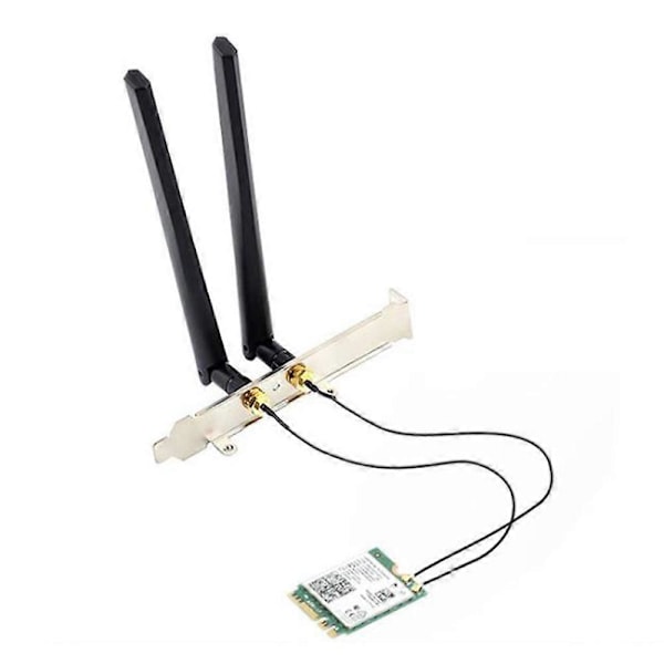 WiFi 6E Desktop Kit til Intel AX210 Bluetooth 5.2 Wifi Kort 802.11Ax 2.4Ghz/5Ghz AX210NGW Wi-Fi 6 A