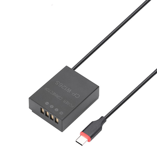 Type USB C NP-W126S Dummy Batteri DC Strømadapter til X-T1 X-S10 X-T30 II X-T20 X-T10 X-T200 Ca