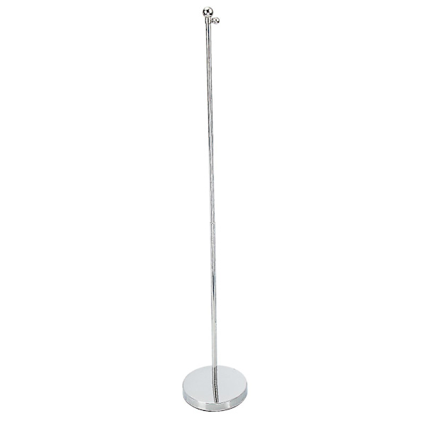Metalholder Kontorbord Flagstativ Mini Have Flagstativ Teleskopisk Flagstativ Håndholdt Flagstang