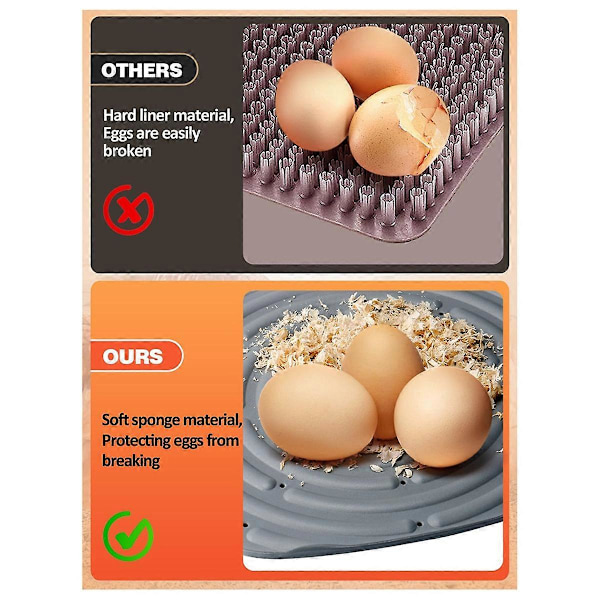 8 Pakk Vaskbare Hønseredematter for Egglegging, Redekasseinnlegg for Hønsehus Gjenbrukbare C