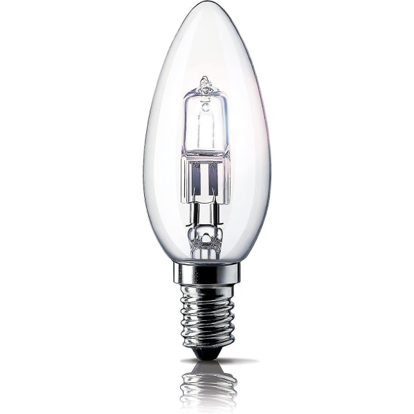 E14 28w halogenljuslampor, liten Edison-skruvlampa (ses) 2700k varmvit dimbar paket med 5