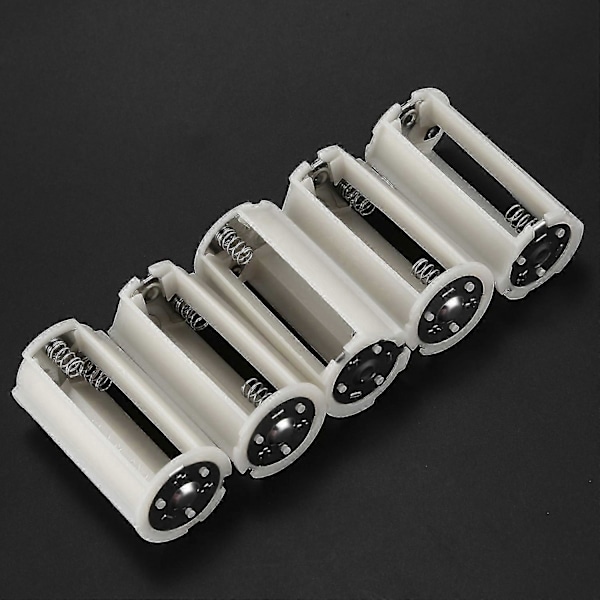 Serieforbindelse Cylindrisk 3x 1.5V AA Batteri Plastikholder 5 Stk P20250110617