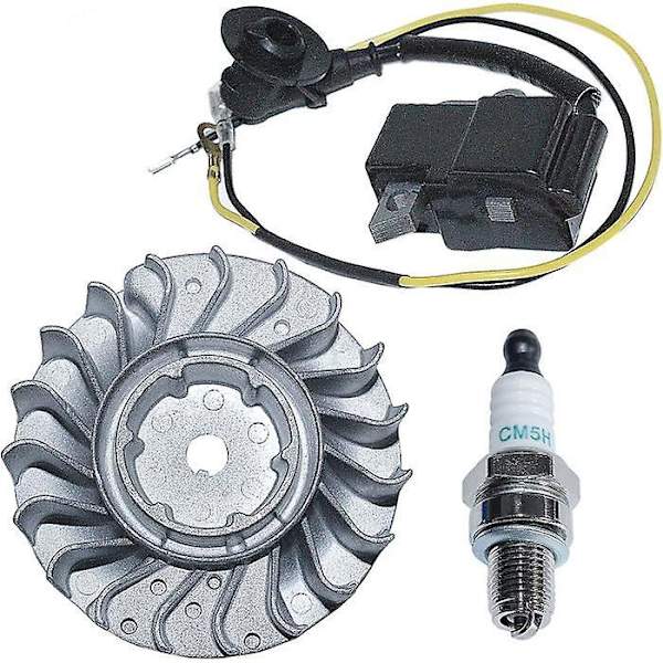 Svinghjul Tændspole Kit Med Tændrør Til Stihl Ms251 Ms 251c Erstatning 1143 400 1203