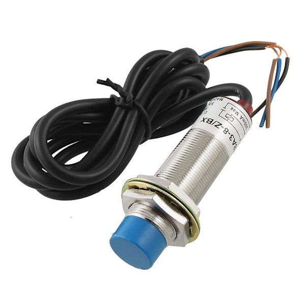LJ18A3 - 8-Z / BX DC6-36V 8 mm Rørformet Induktiv NÆRHET Sensor Bryter Detektor NPN