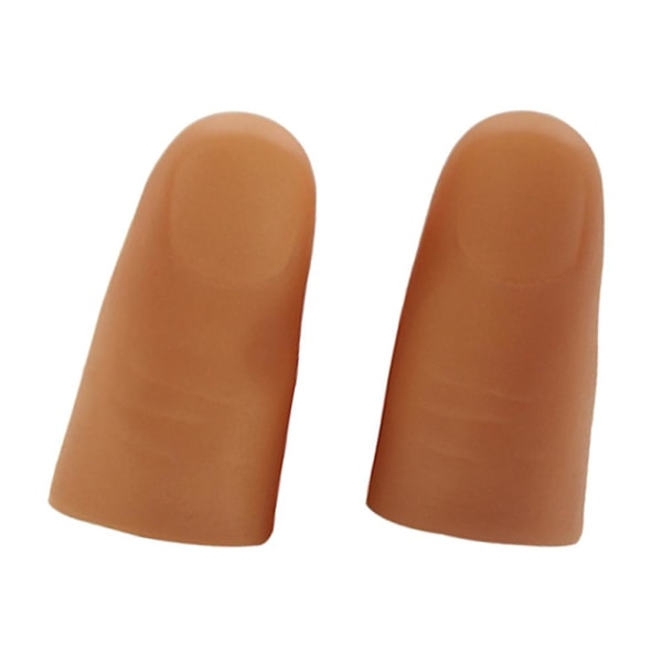 2 par Fingerlys Lys Finger Cover Lysende Finger Decor Fake Tommelspids Led Falsk Finger Light Finger Fingerspids Light
