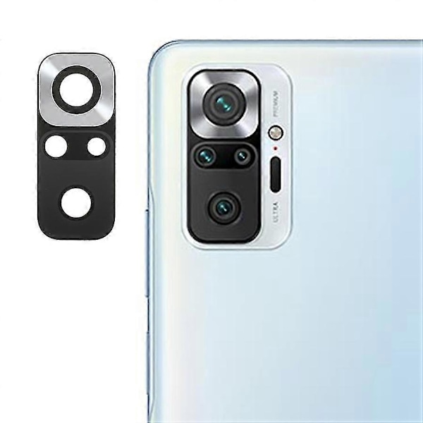OEM Bakkamera Glaslins Ersättningsdel för Xiaomi Redmi Note 10 Pro 4G (Global) (M2101K6G)