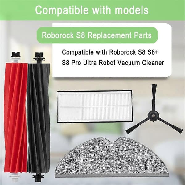 För Roborock S8 S8+ S8 Pro Ultra Robotdammsugare