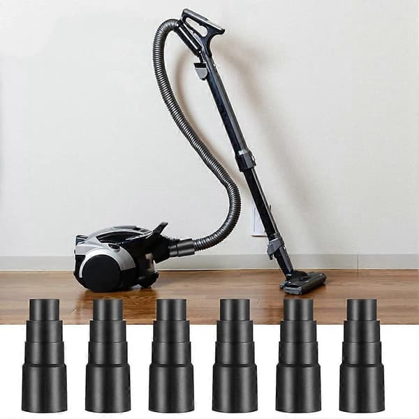 6 Stycken Dammsugaradapter, Universal Dammsugaradapter, Dammslang Konverter Adapter, Va