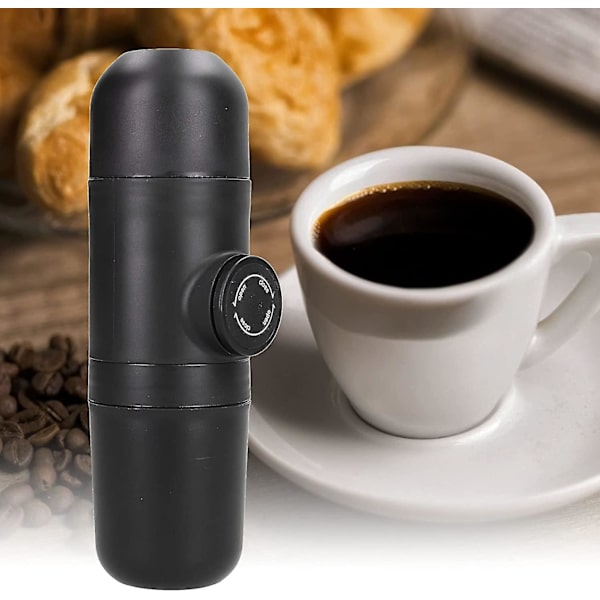 Bærbar kaffemaskine Multifunktionel kaffemaskine til camping udendørs rejser (3-h)