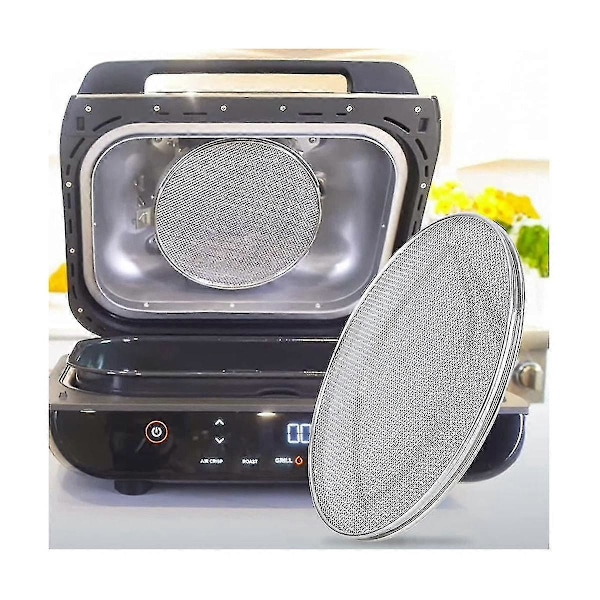 Stänkskydd för Ninja Fg551 Foodi, tillbehör för Ninja Foodi Smart Xl inomhusgrill, rostfritt stål S