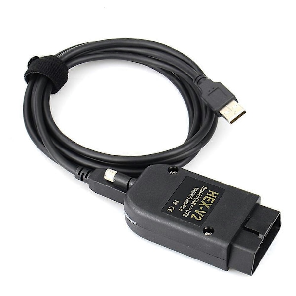 Vag Com 22.3.1 Obd2 -skanneri Hex V2 Vagcom Auton diagnostiikkatyökalu Obd Usb Wi. Hex V2 Vag Usb V22.9 V22 D